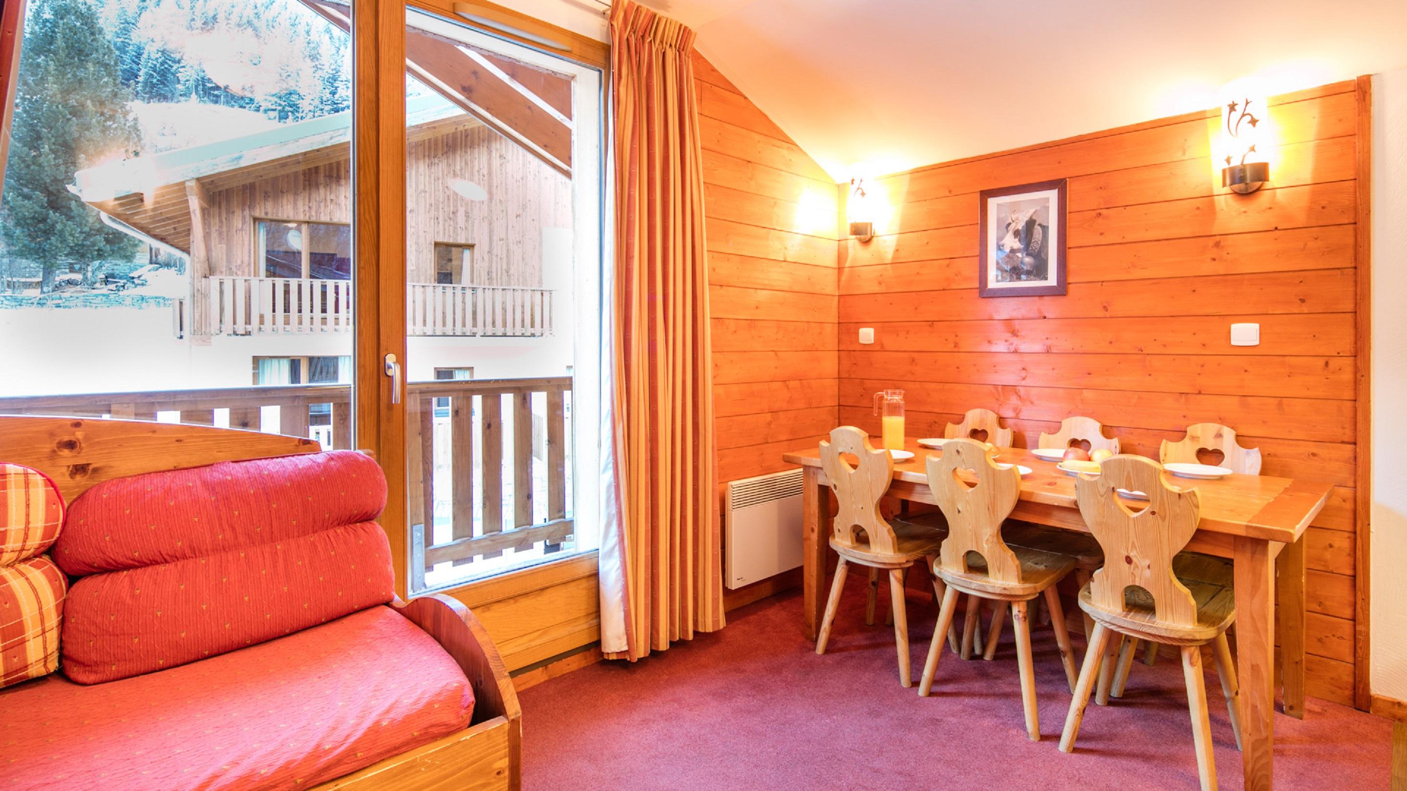 Residence Les Chalets De La Ramoure Valfrejus Exteriör bild