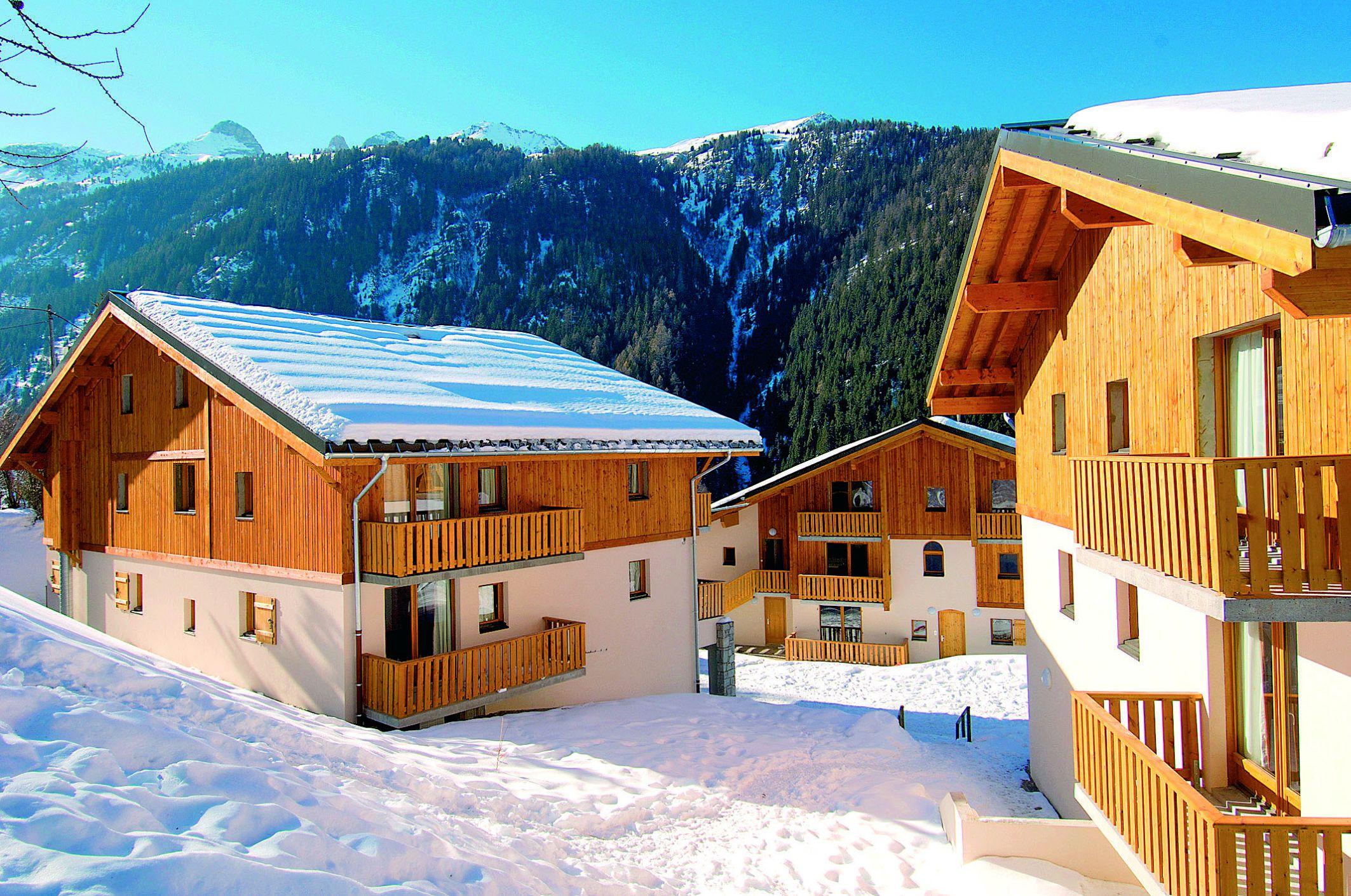 Residence Les Chalets De La Ramoure Valfrejus Exteriör bild